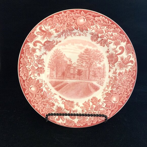 Wedgwood Other - Wedgwood Pink St. Paul’s School The Lower School Dinner Plate 1928 10 3/8”